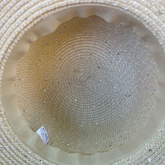 Downton Abbey style sun hat One-Size NWOT - Picture 5 of 9